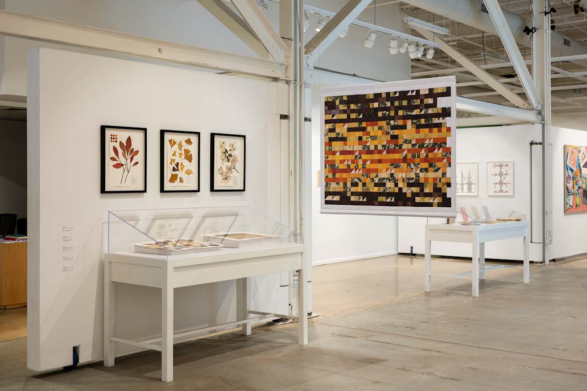 PHL 2023 Temperature Quilt Installation by Jody Graff, Image 1.