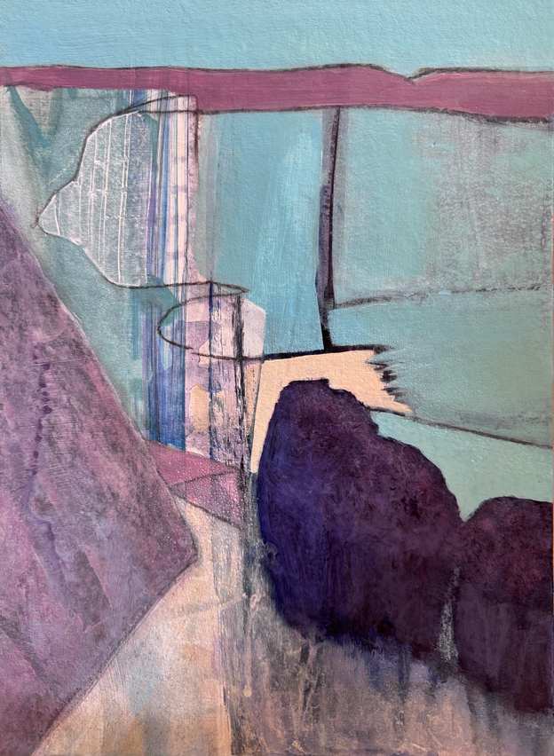 Cliff Path 1 by Mel Hatton 