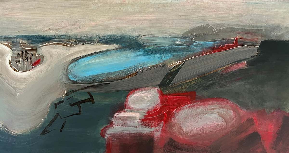 Saint Ives From Rosewall Hill by Mel Hatton 