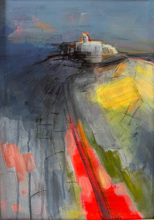 The Early Evening Train by Mel Hatton 