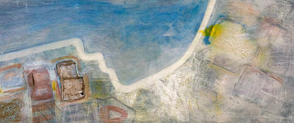 Saltpans Pennington Marshes by Mel Hatton 