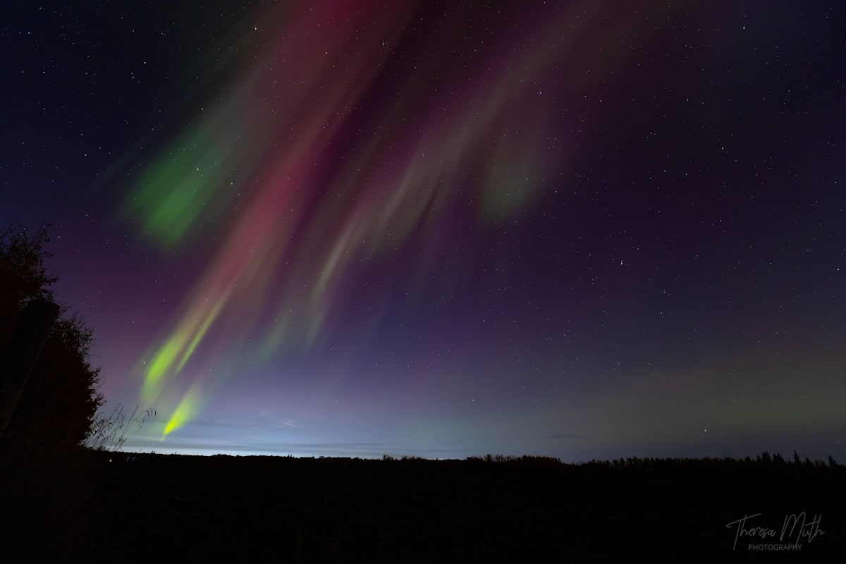 Aurora Borealis Sky 4 by Theresa Muth 