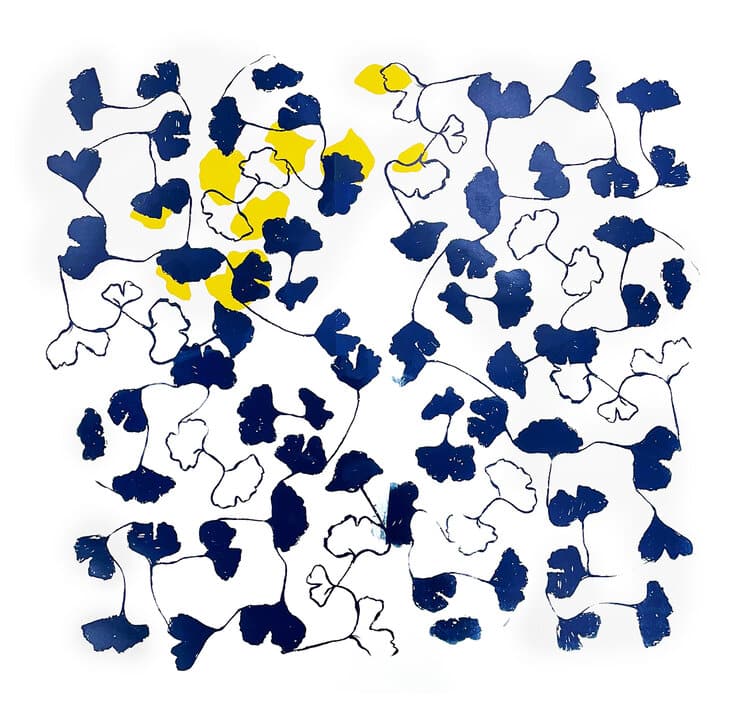 ginkgo connected by Ilana Dashe 