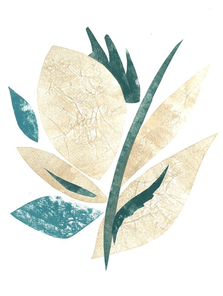 Dried Leaves 2 by Ilana Dashe 