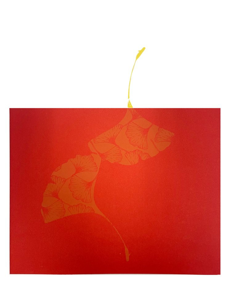 Ginkgo Sunset 2 2/3 by Ilana Dashe 