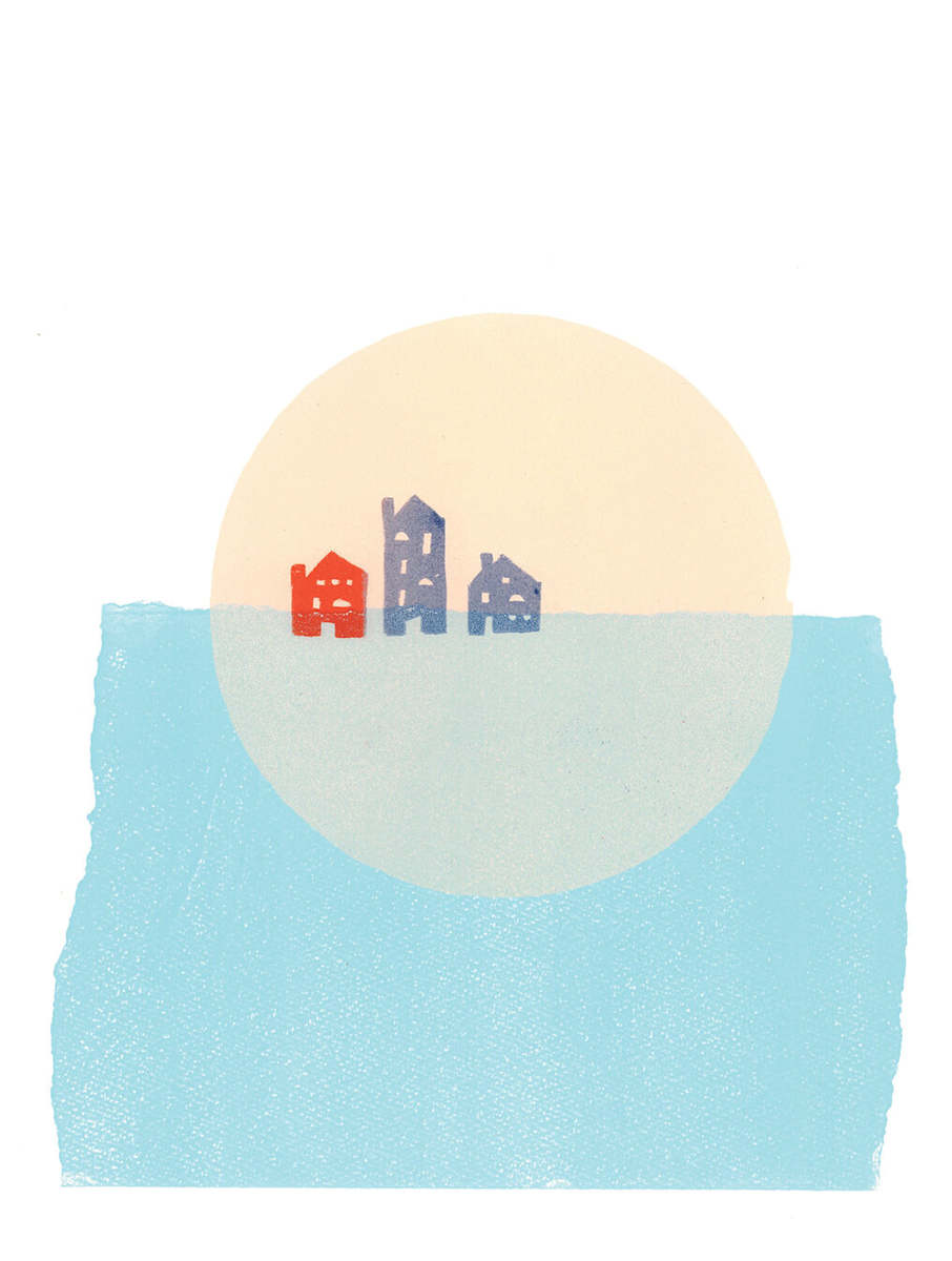 Quiet Sunset Color by Ilana Dashe 