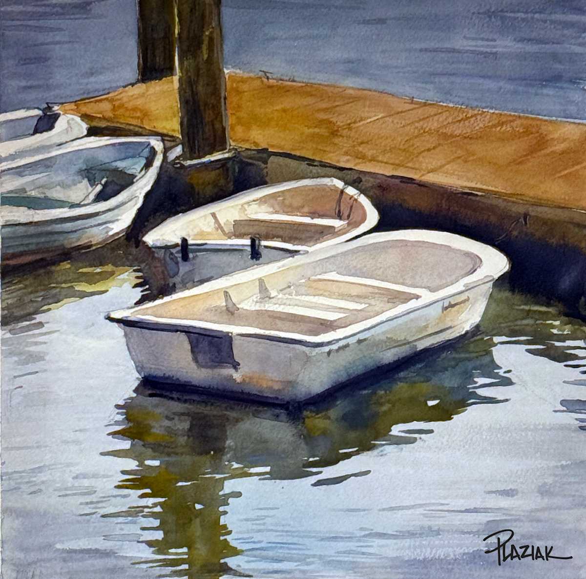 Dock boats by Steven Plaziak, Image 1.