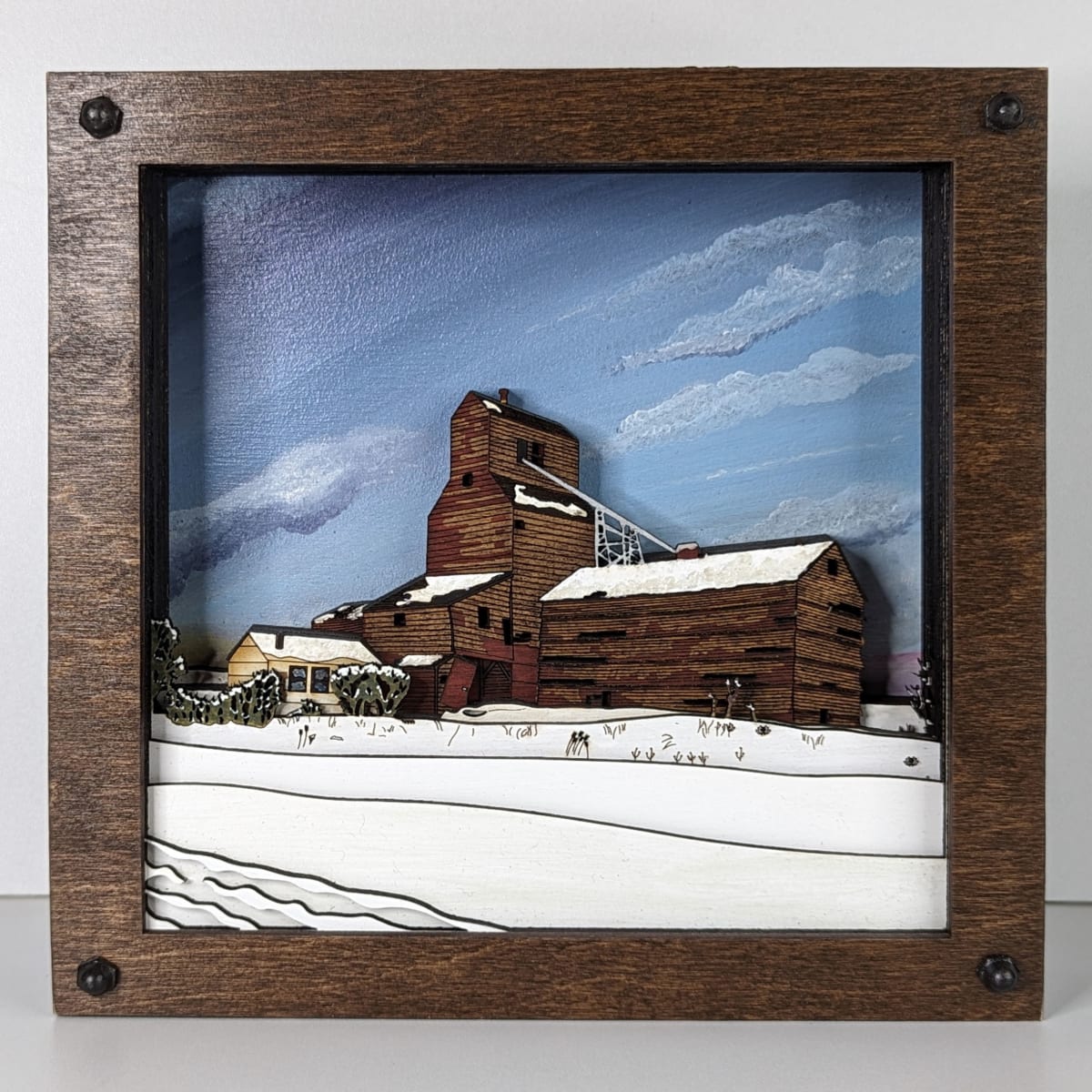 Hagen Elevator by Wendy c. Lloyd @ The Make Bank Art Studio 