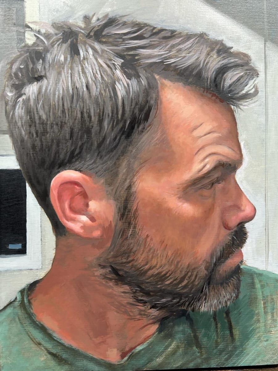Self Portrait IV by David Vegt  Image: Noticing the gray
