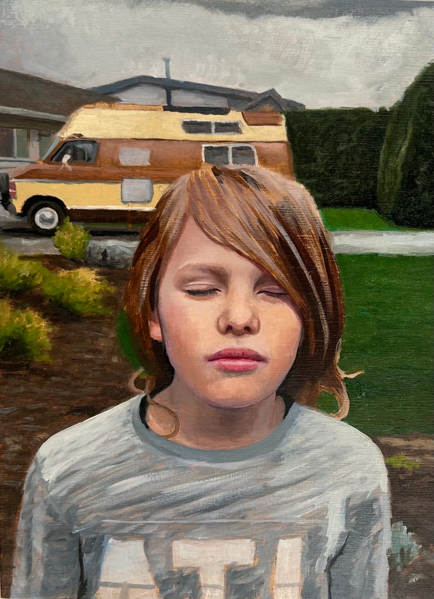 Nostalgia by David Vegt  Image: portrait of Wesley on Gordon Dr.