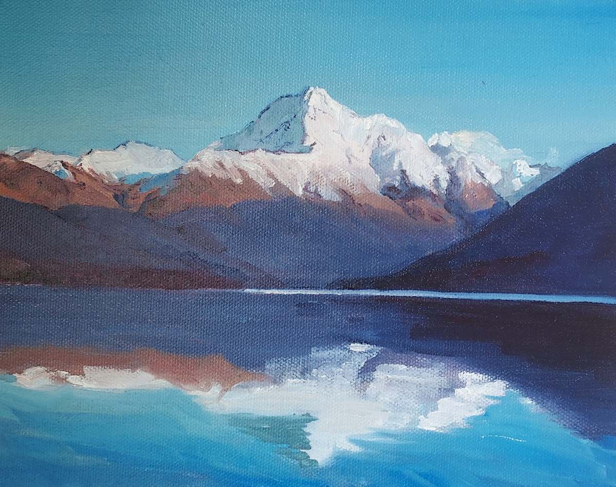 Eklutna Lake Reflections by Kayla McGrath, Image 1.