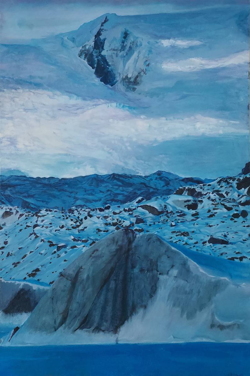 Stairway Icefall and Root Glacier by Kayla McGrath, Image 1.