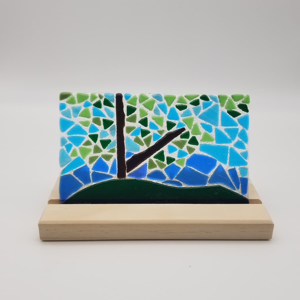 Mosaic Tree in Early Light by Karin Danapas 