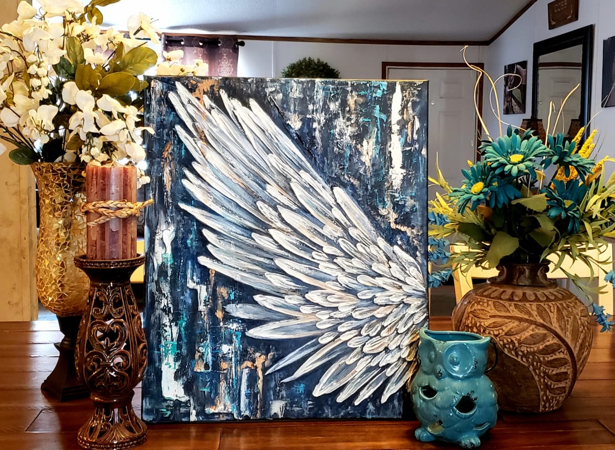 One Wing by Dorrie Ann Cobb 