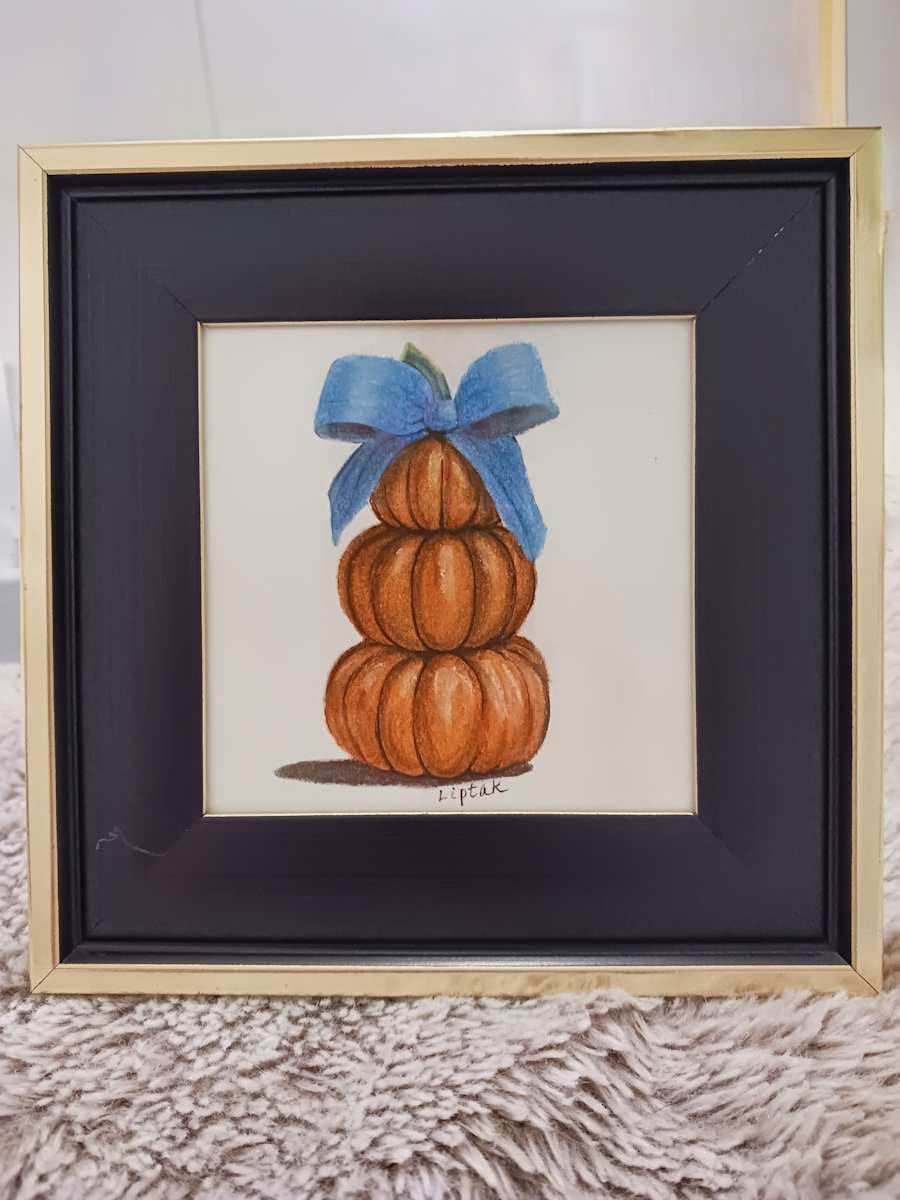 Pumpkin Stack by Teri Liptak 