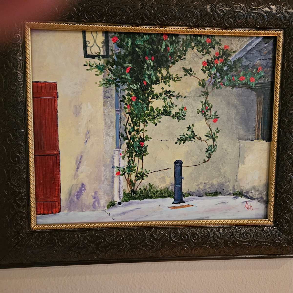 Via to Chateau de Cheveany by Noel Mathews 
