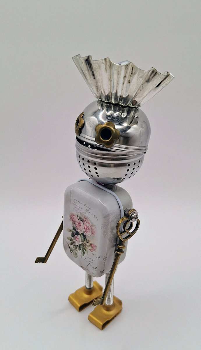 Flower Crown Fobot by Chasity Erbaugh, Image 1.