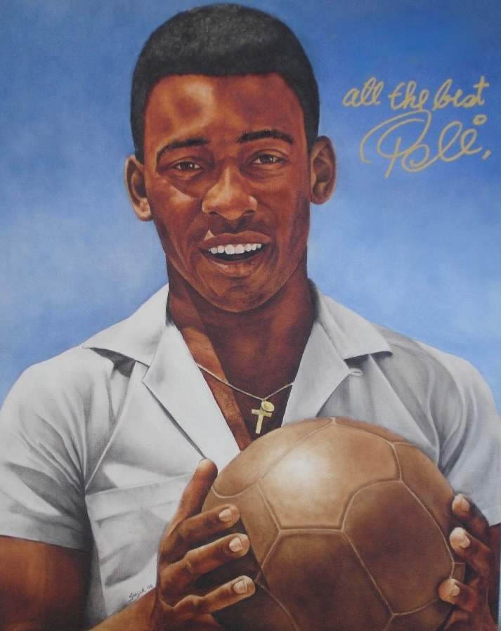 Pele by Mark Saczek 