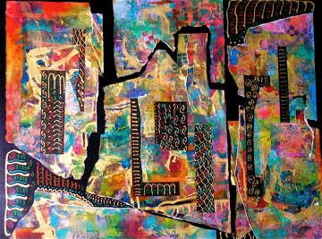 Abstract Home by Genie Morgan 