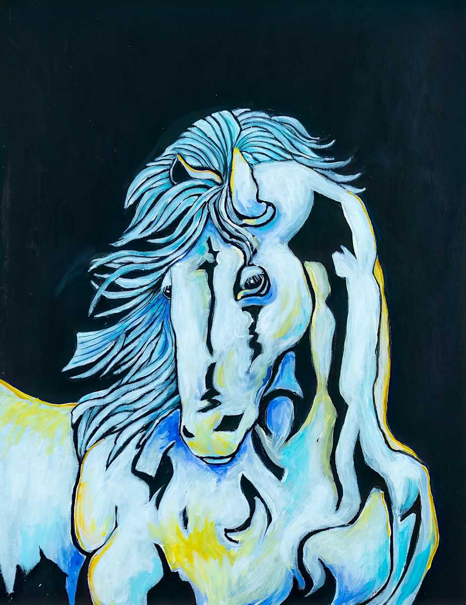 Contemporary Mare by Genie Morgan, Image 1.