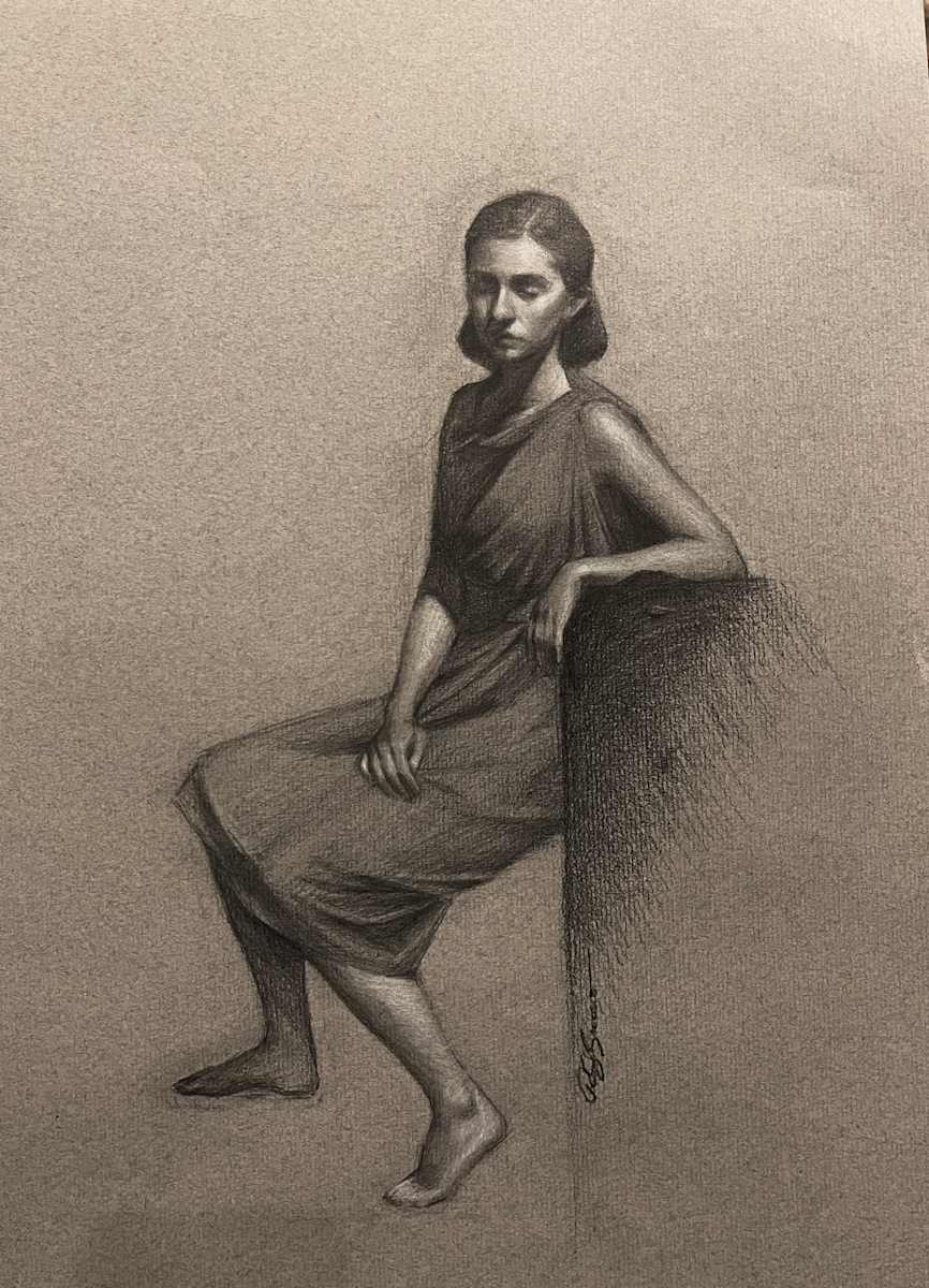 Figure Study - Coleen by Rachel Perry 