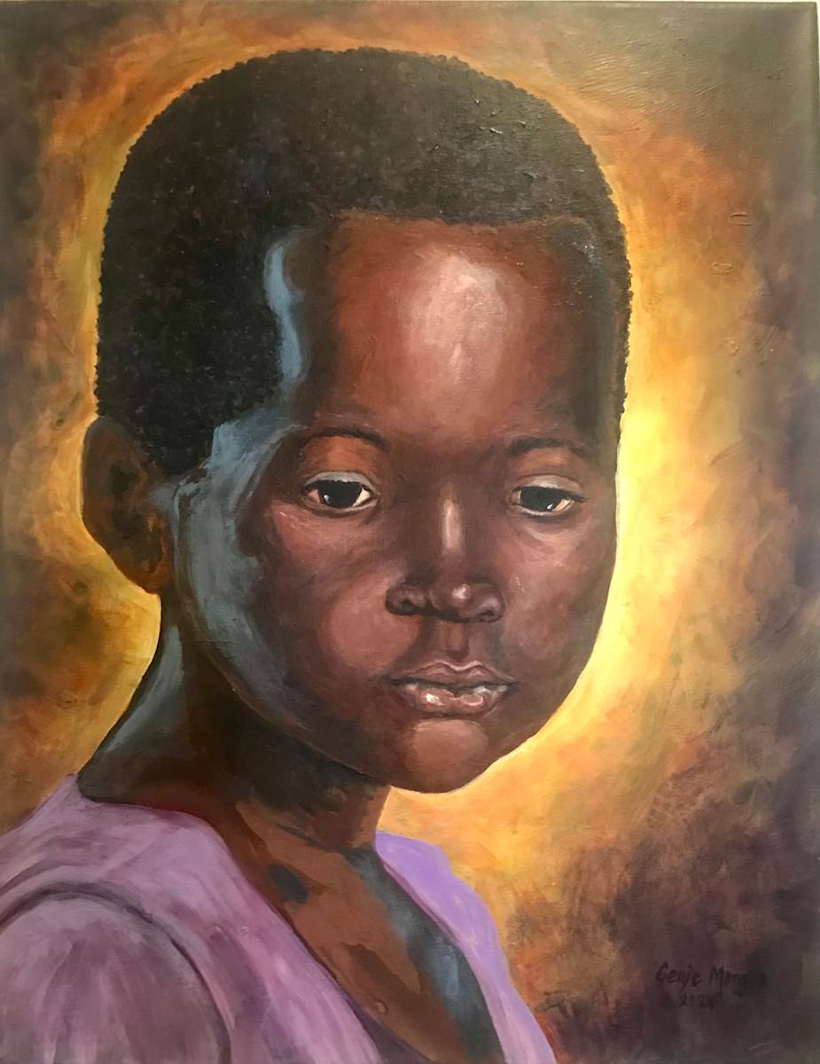 Girl from Mozambique by Genie Morgan 