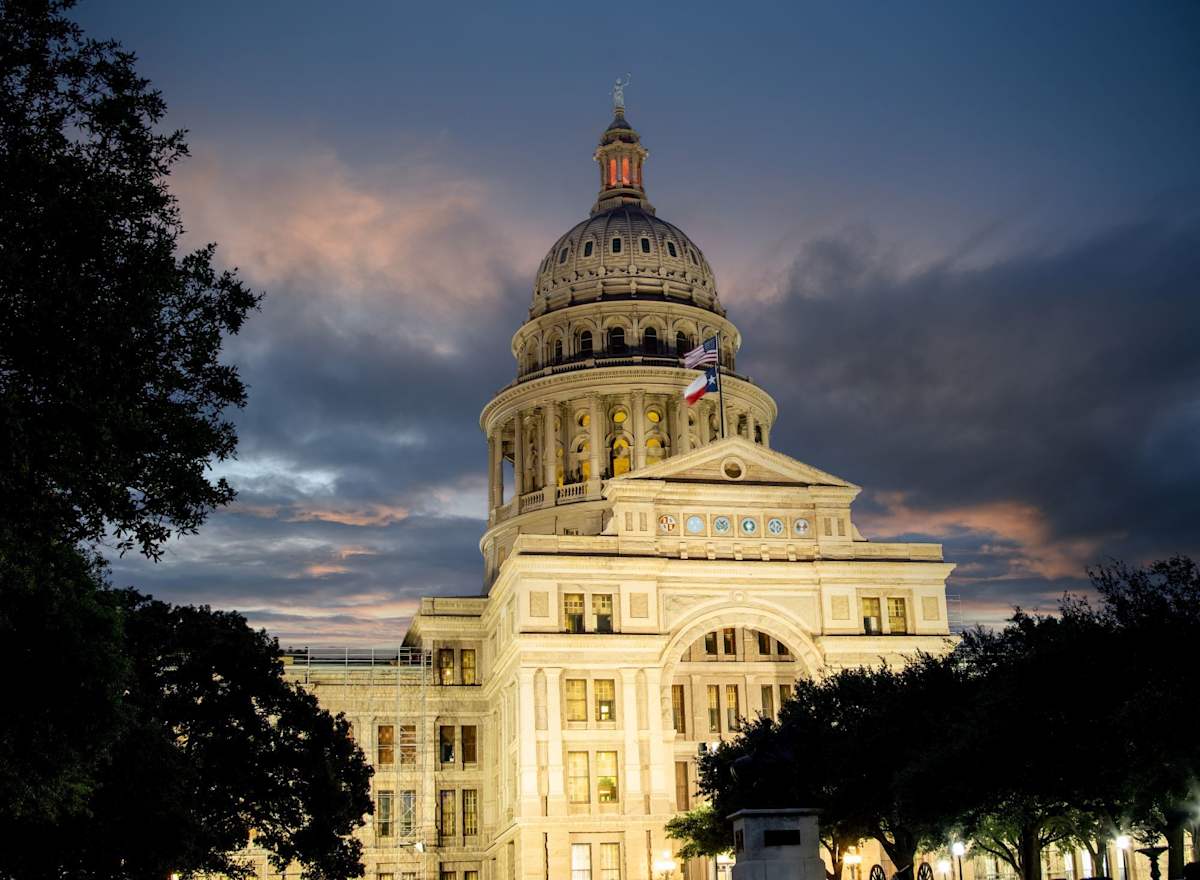 God Bless Texas by Linda Davidson 