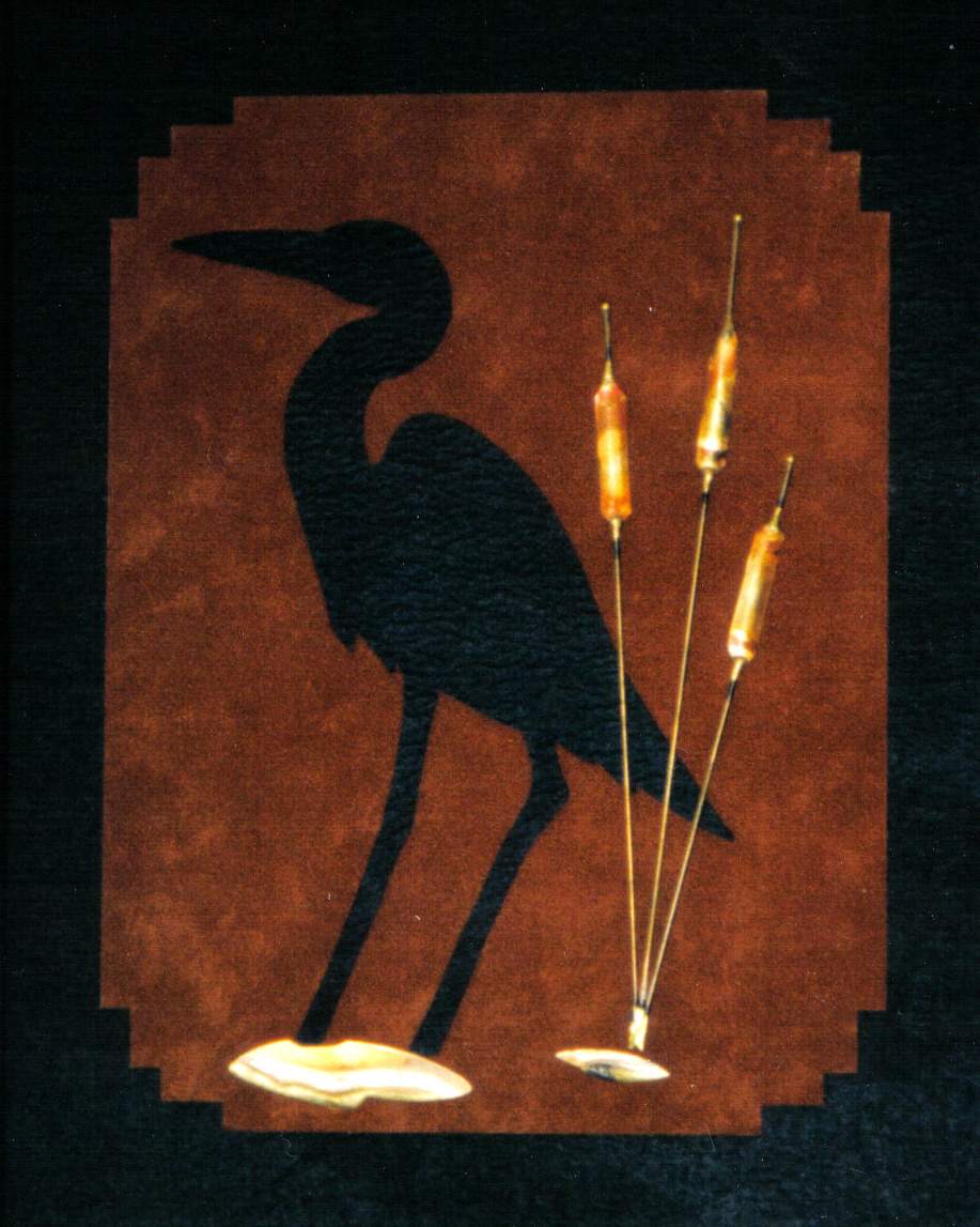 Black Heron by Donna Cariker 