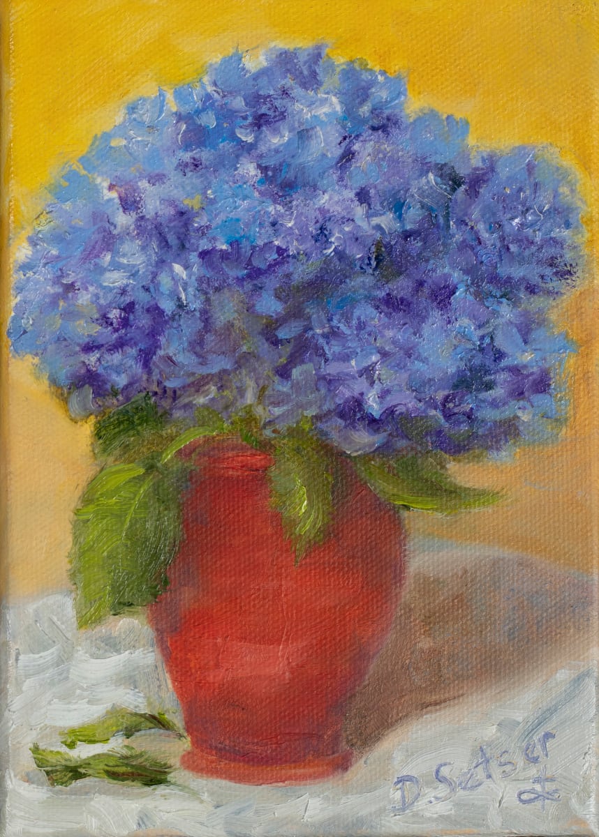 Hydrangea In Bloom by Deborah Setser 