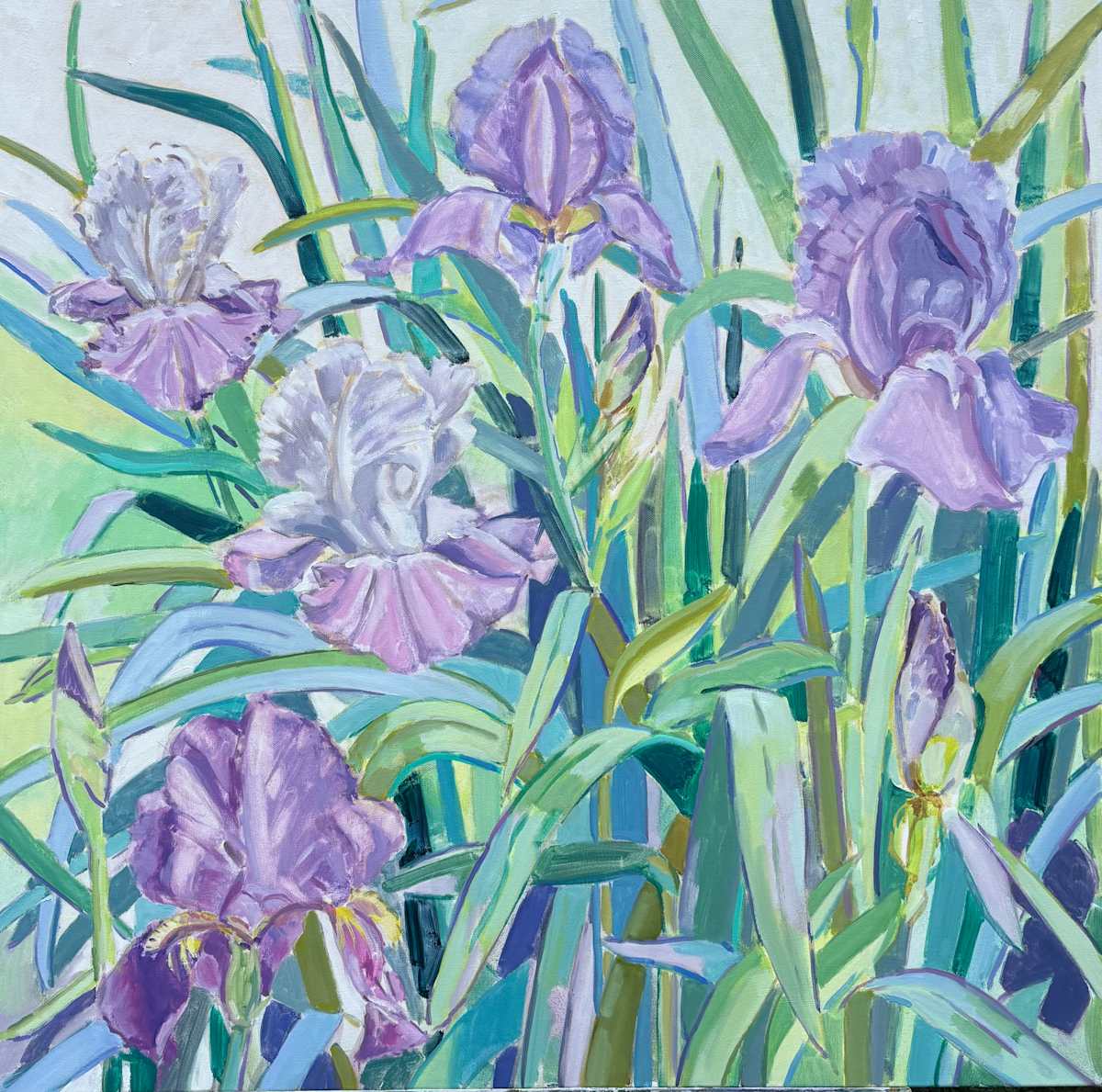 Spring Iris- Tyler Rose Garden by Kitty Dudics, Image 1.