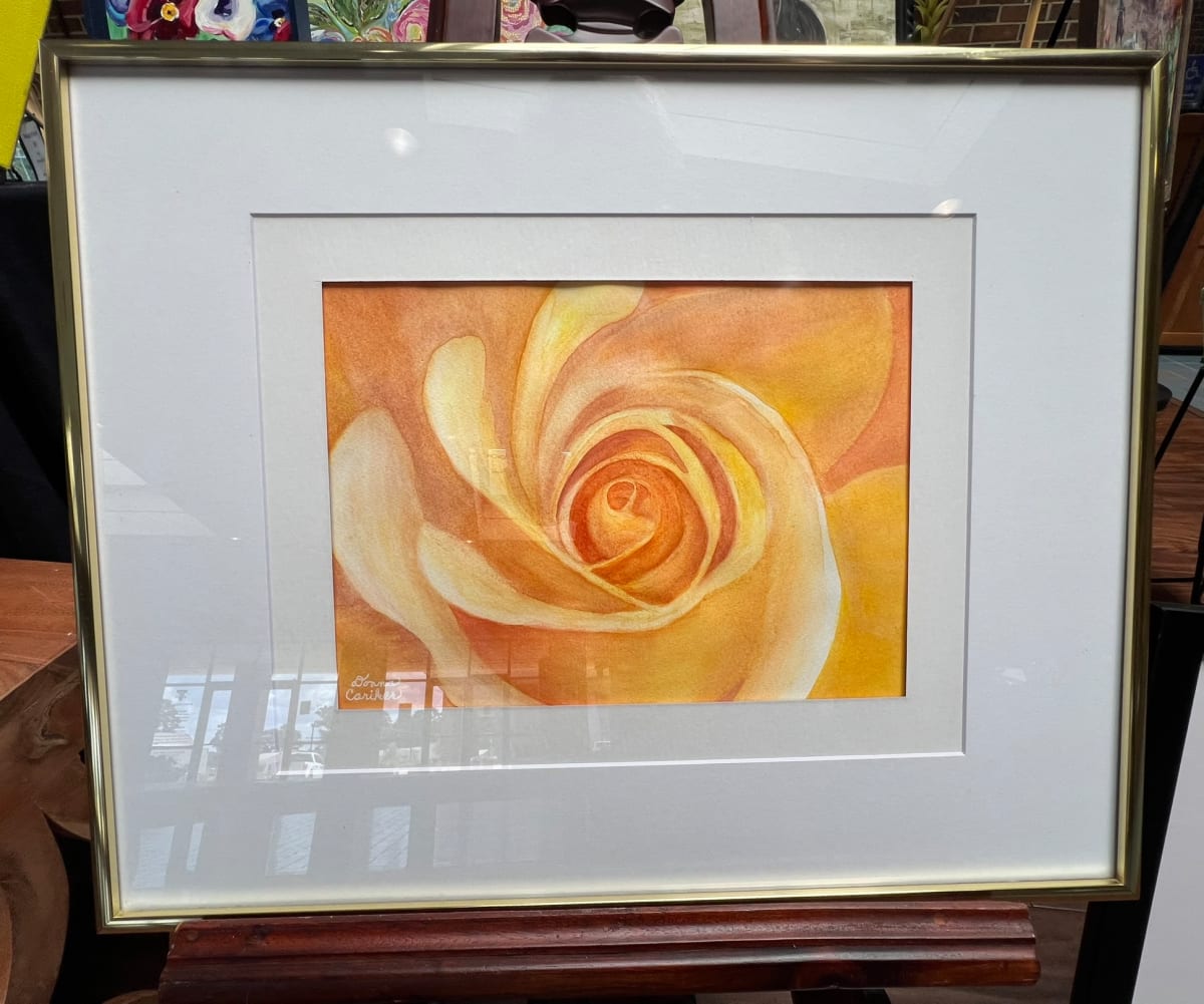 Yellow Rose by Donna Cariker 