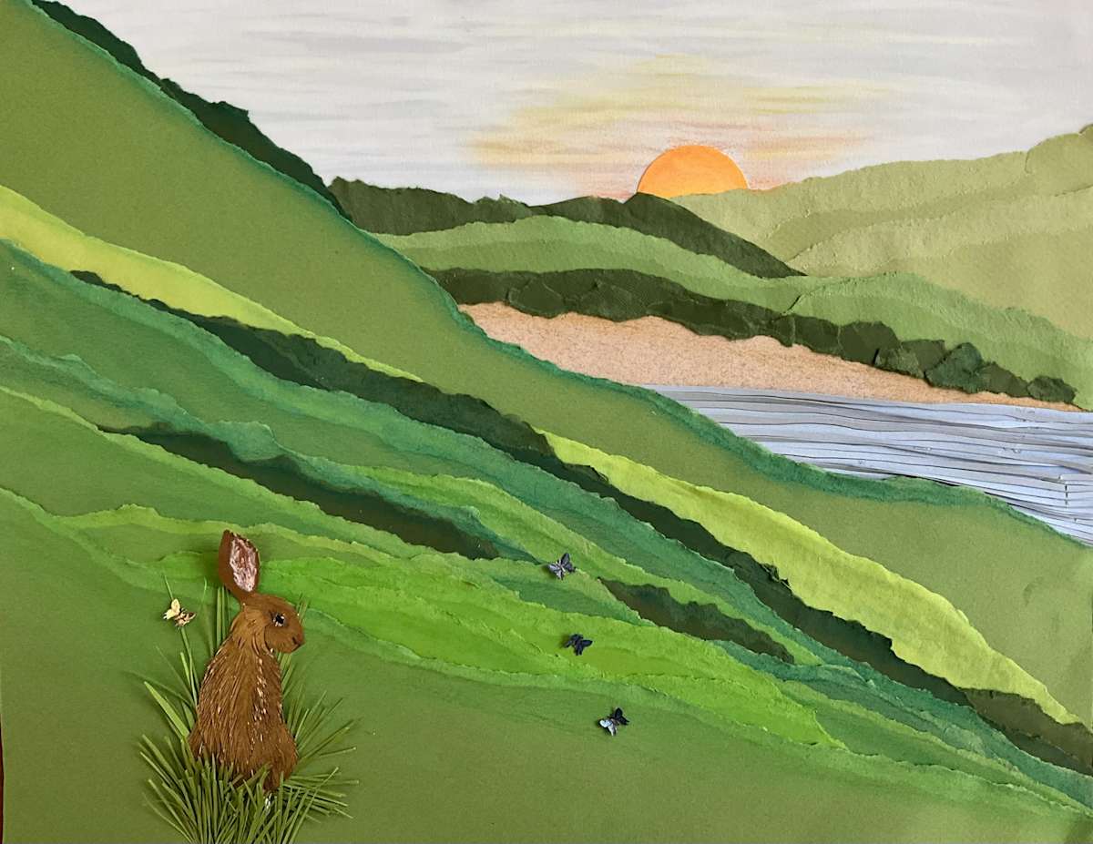 Morning Walk by Carrie McFerron 