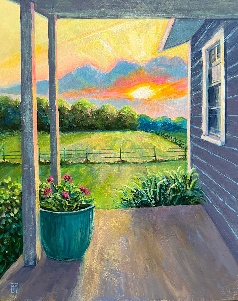 Favorite View from Home by Lisa de Graffenried, Image 1.