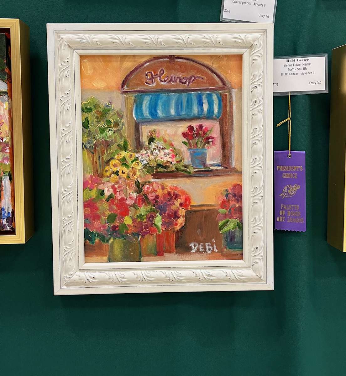 Vienna Flower Market by Debi Carter  Image: President's Choice Award Advance II Division Still Life Category