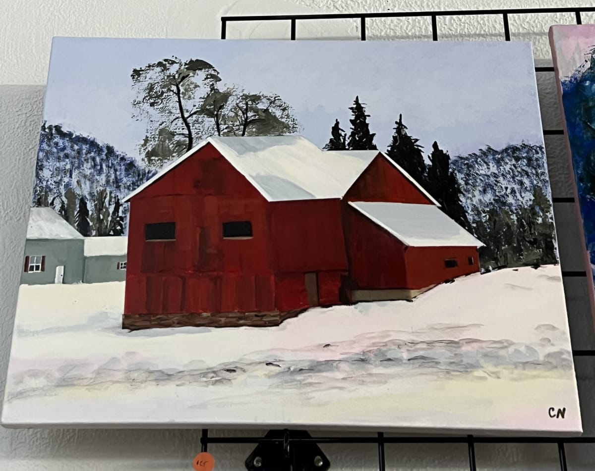 Red Barn by Carl Nelson 