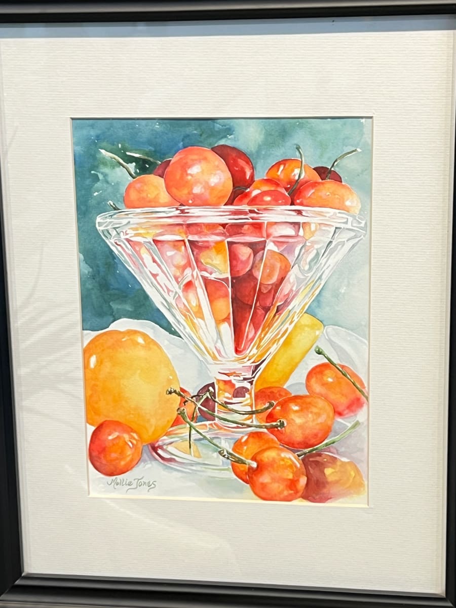 Sunkist Cherries by Mollie Jones 