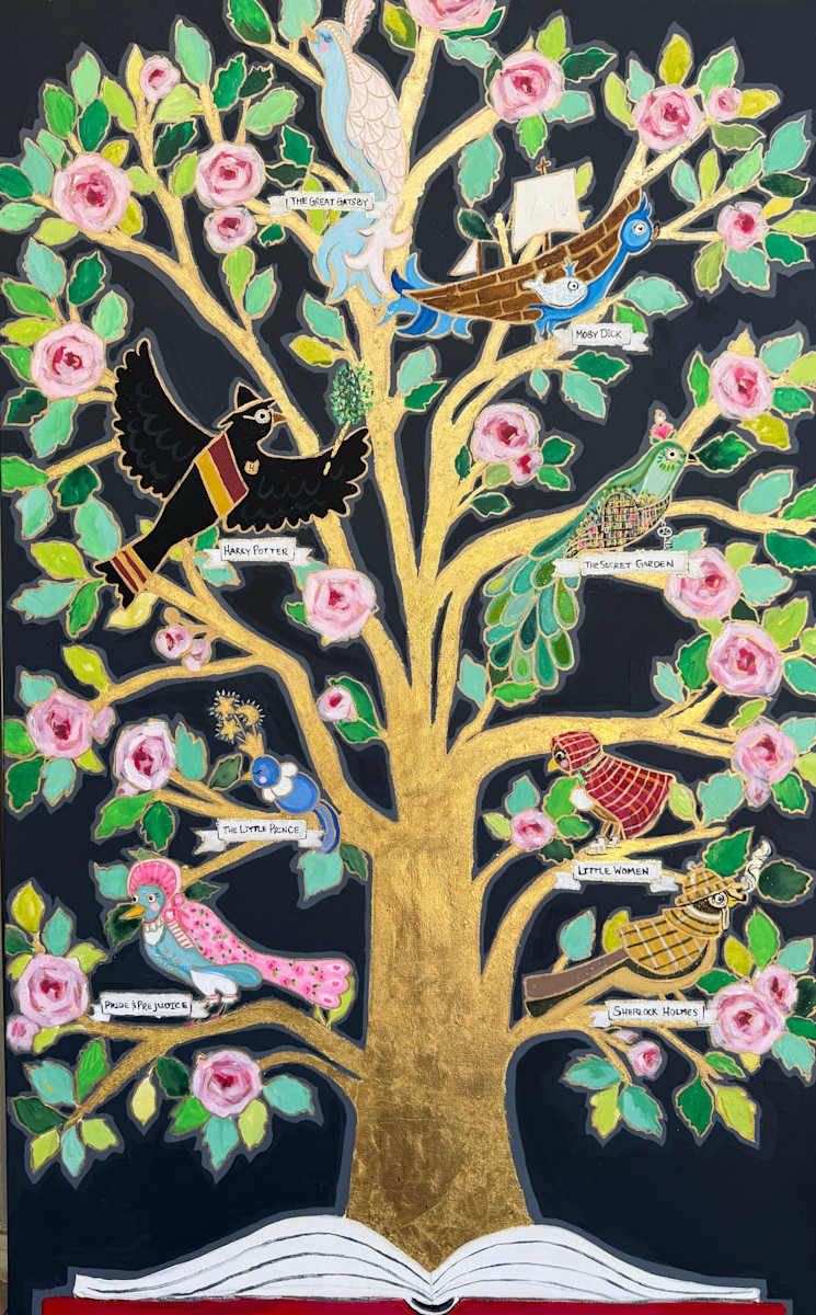 The Book Birds by Jennifer Thornton Moreman 