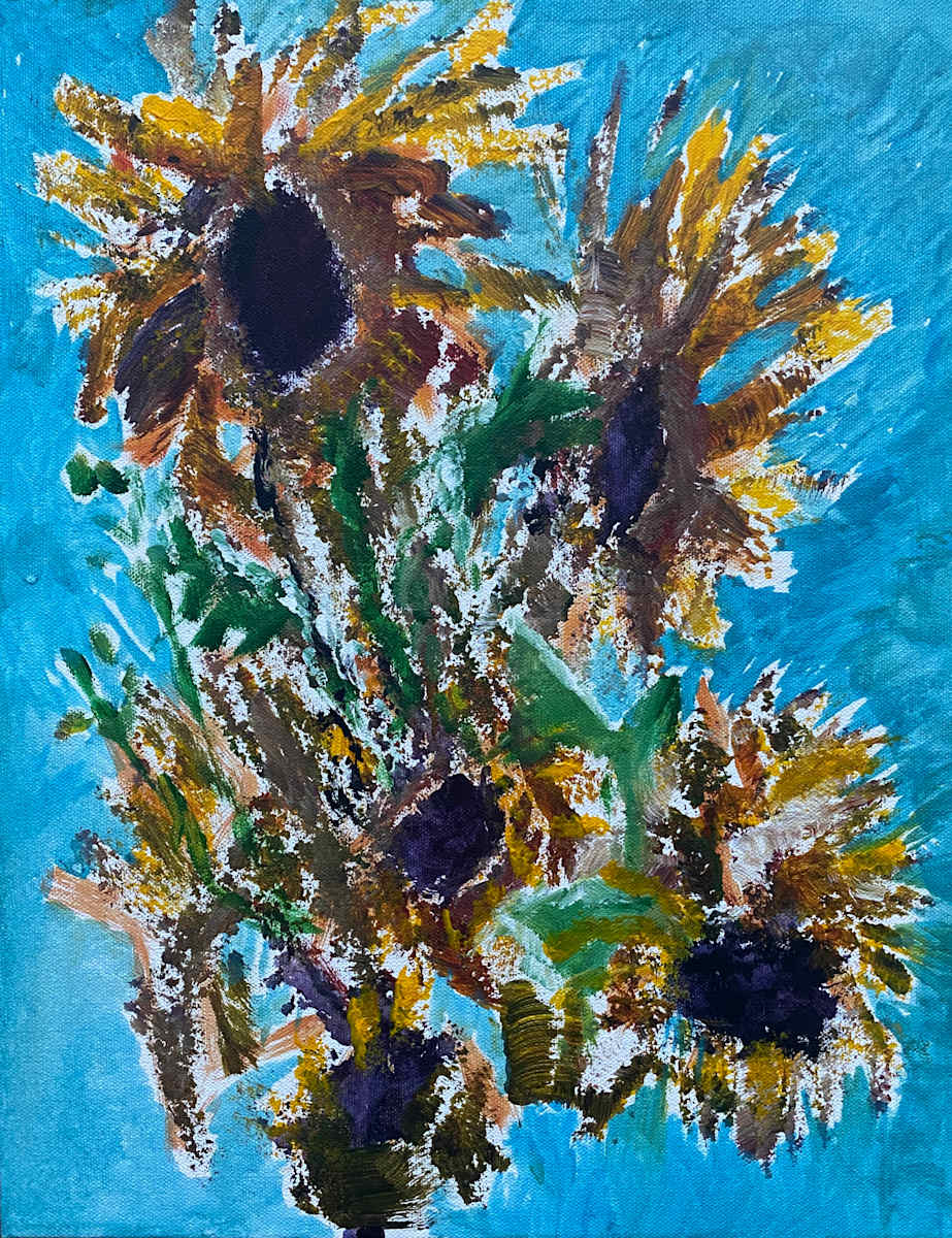 Sunflowers on a Sunny Day by Douglas Allgood, Image 1.