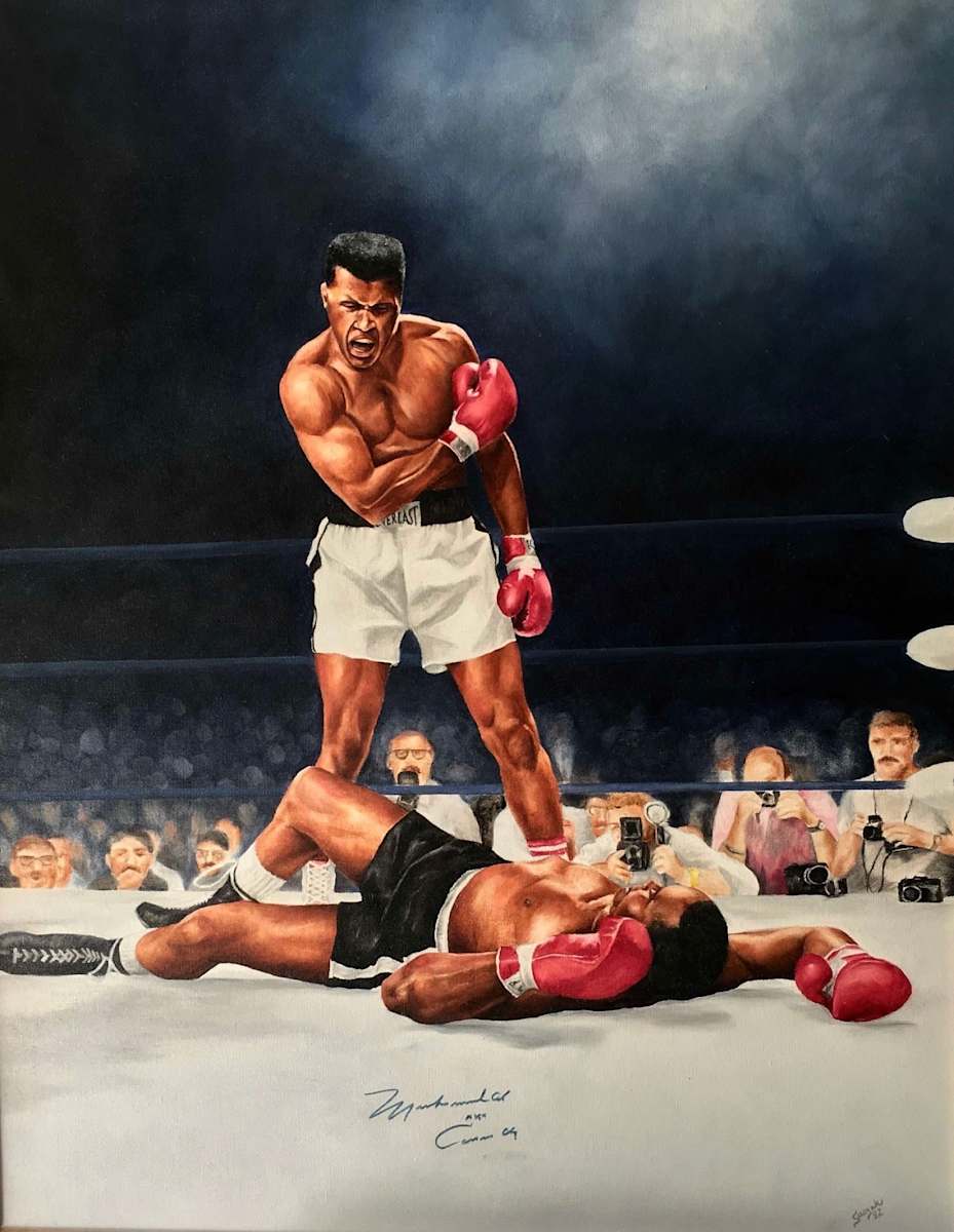 Muhammad Ali by Mark Saczek, Image 1.