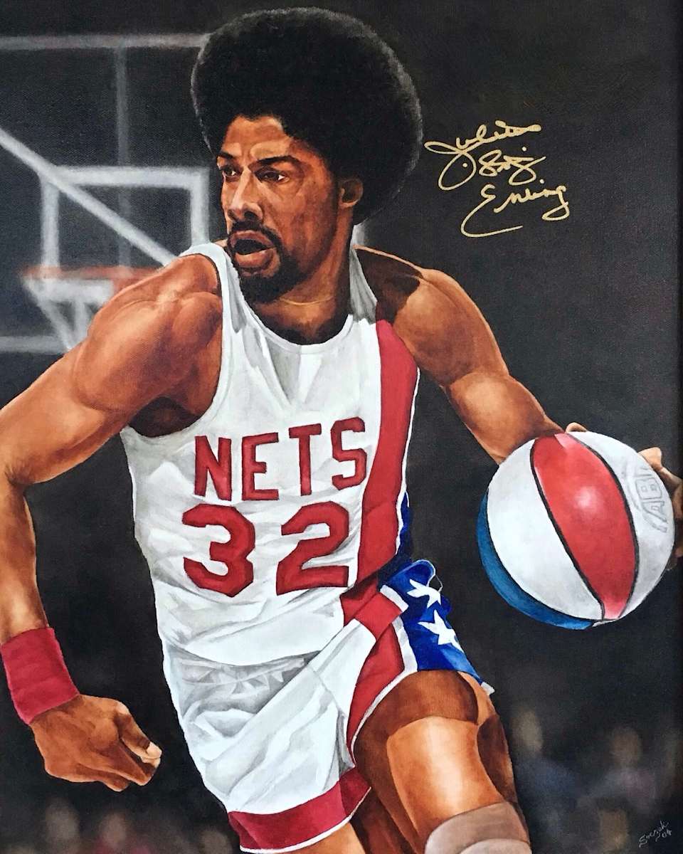 Dr. J by Mark Saczek 