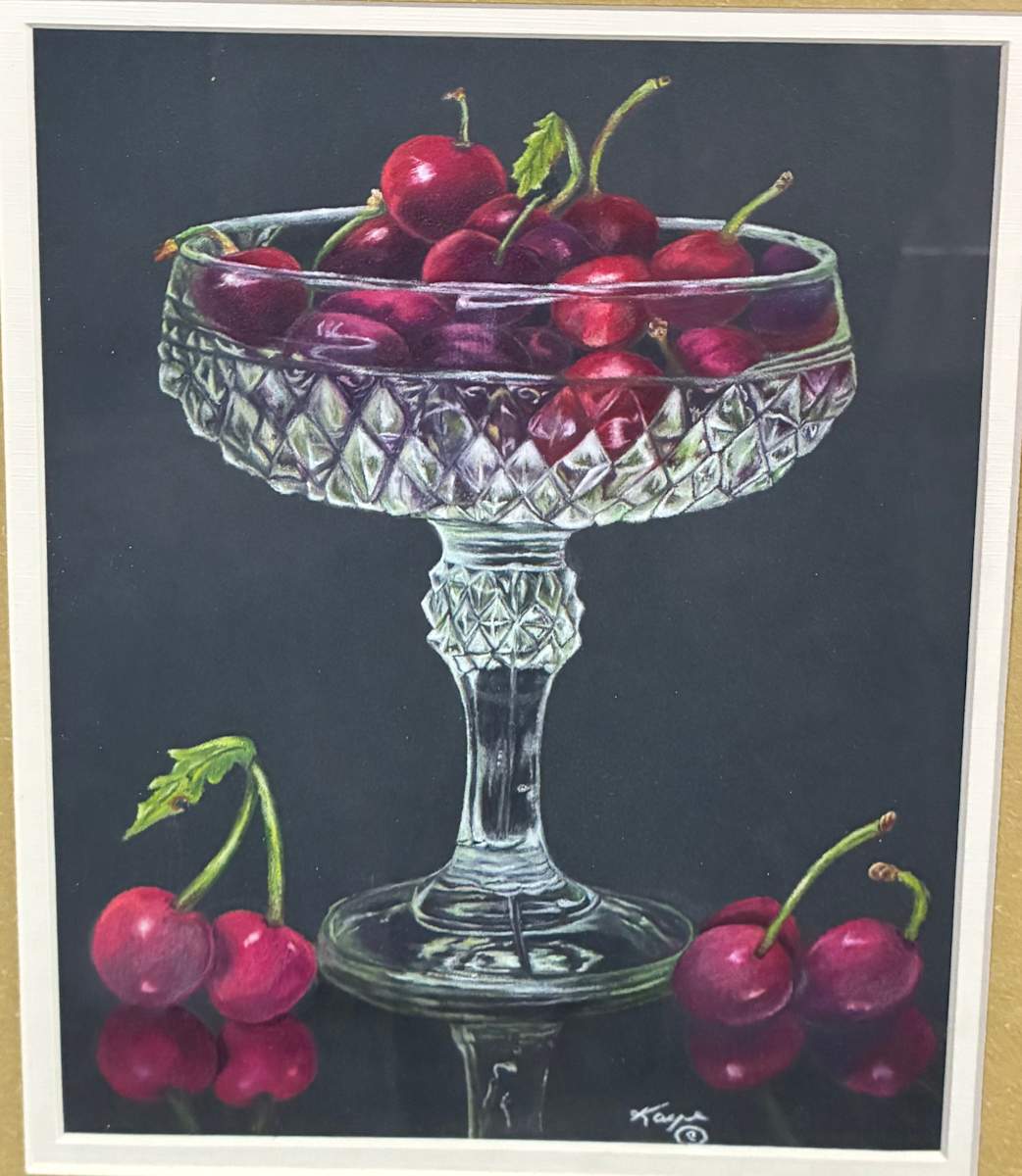 Bowl of Cherries 2 by Kaye Jackson, Image 1.