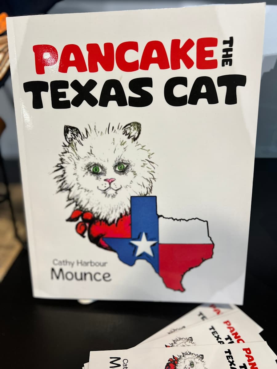 the Pancake Texas Cat by Cathy Mounce 