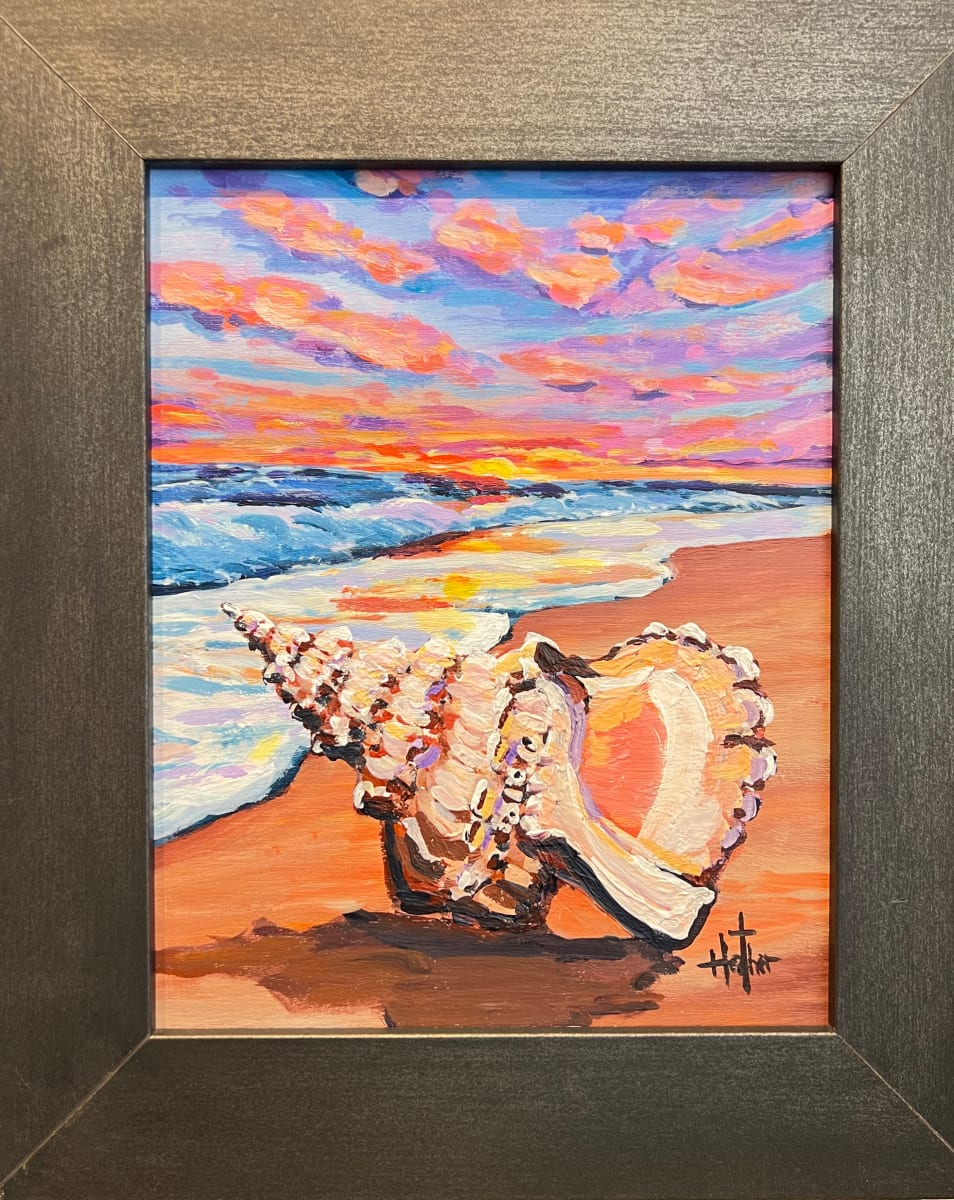 Conch Shell by Heather Burris 