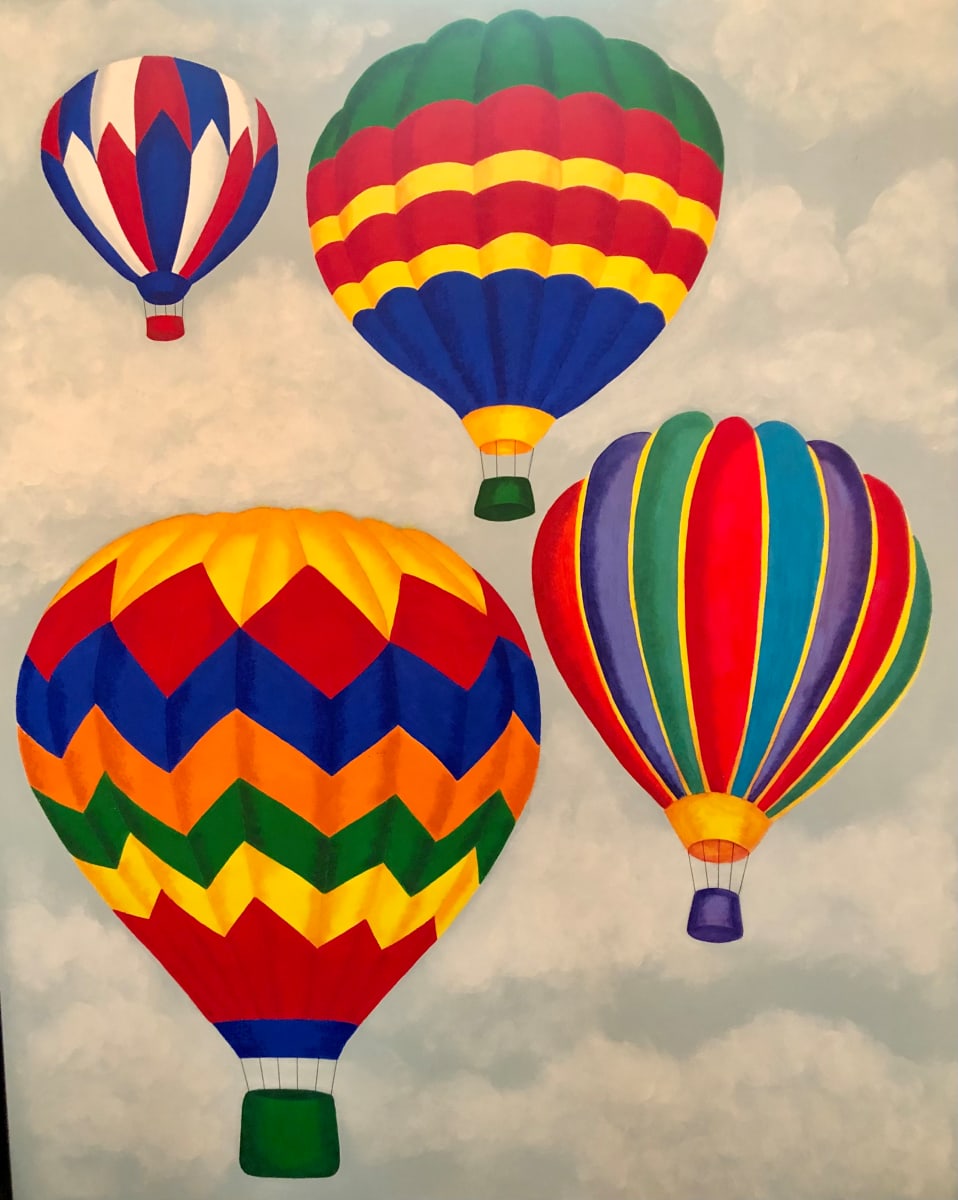 Hot Air Balloons by Donna Cariker 