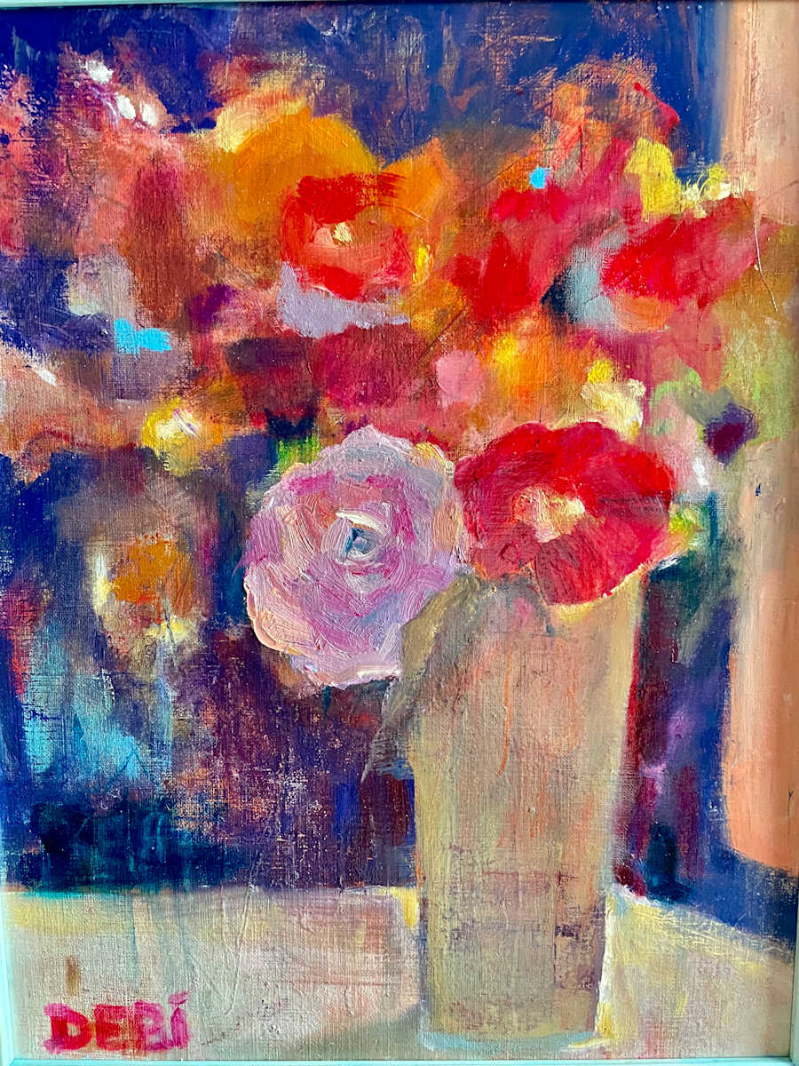 In a World of Red Roses, Be a Purple by Debi Carter 