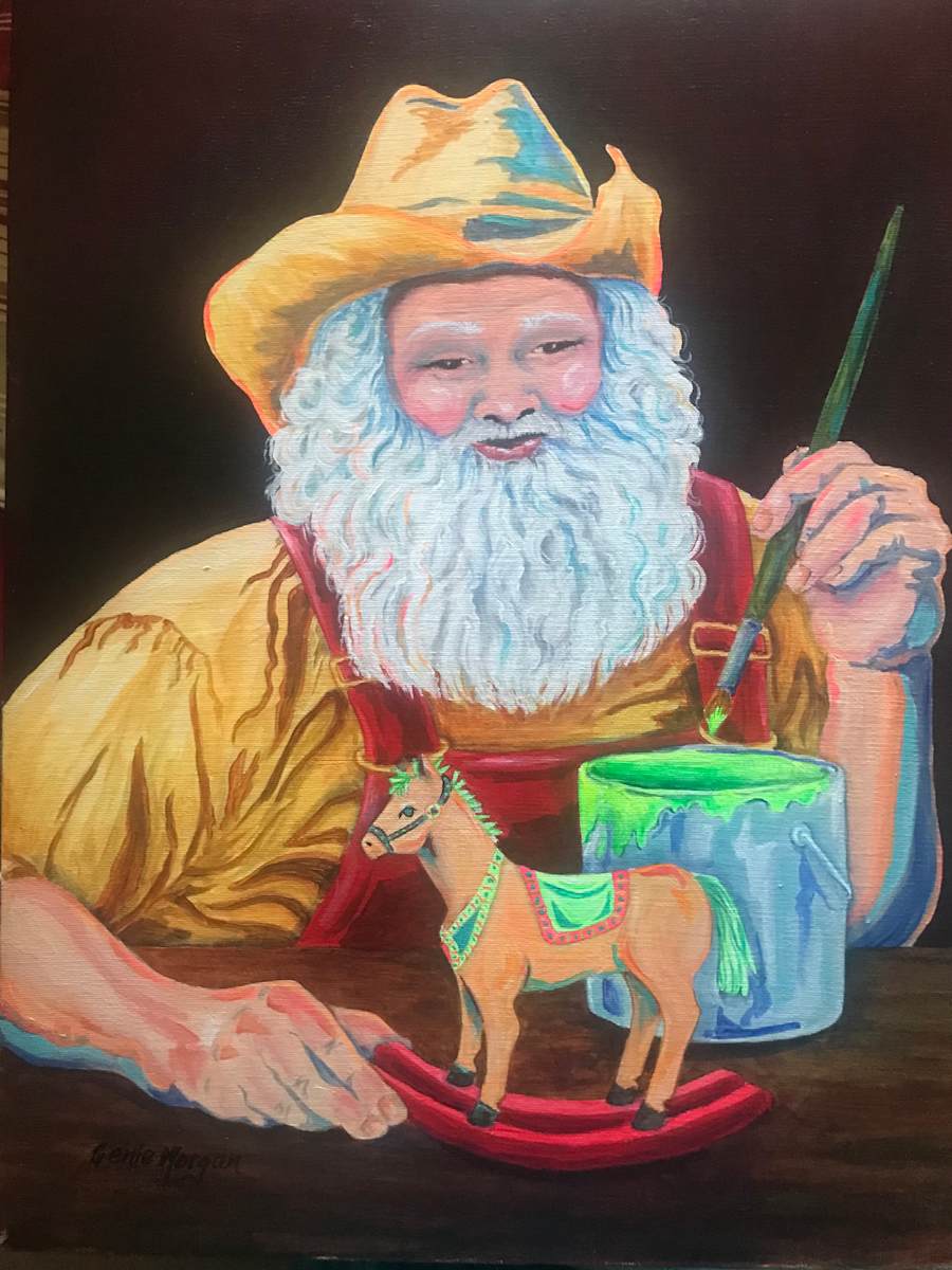 Country Santa by Genie Morgan 