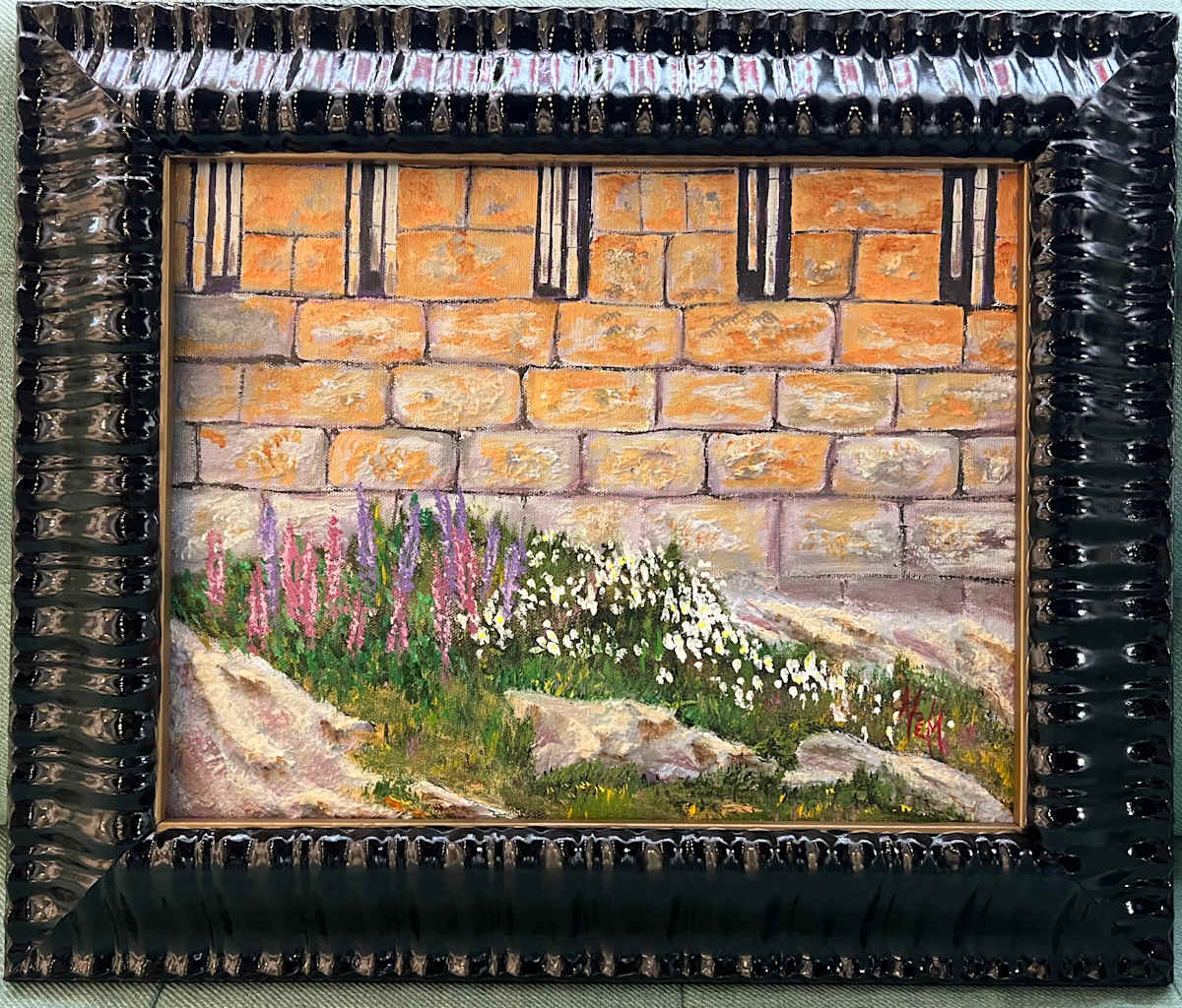 Popham Fort by Noel Mathews 