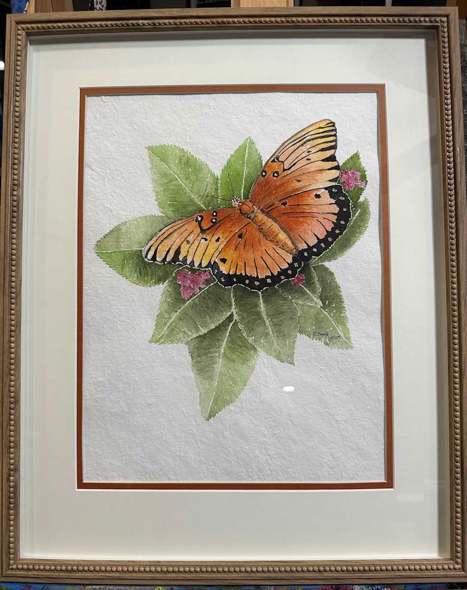 Monarch in My Yard by Becky Chelf, Image 1.