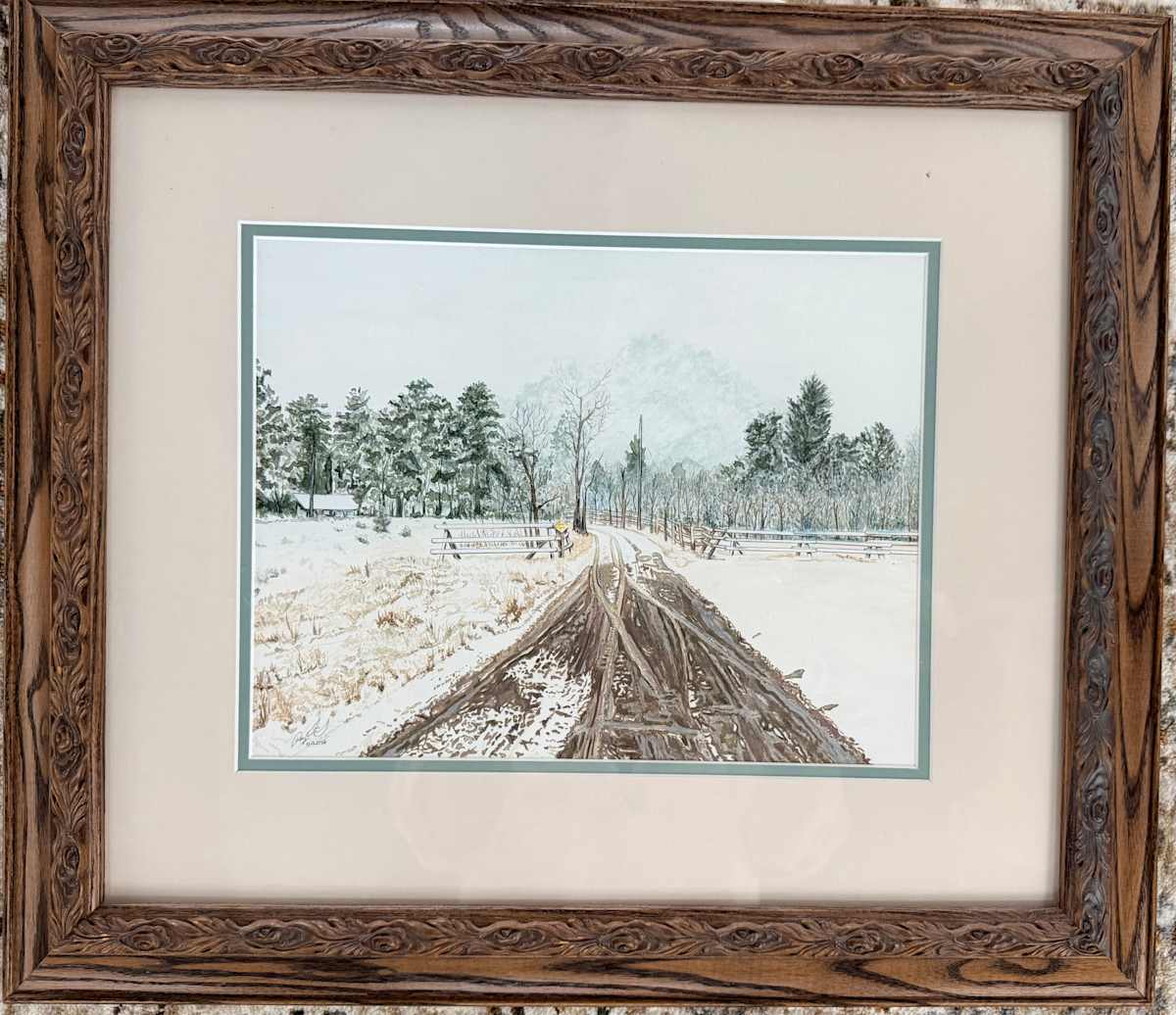 Snowy Estes Park, Colorado by Ray Eikerts, Image 1.