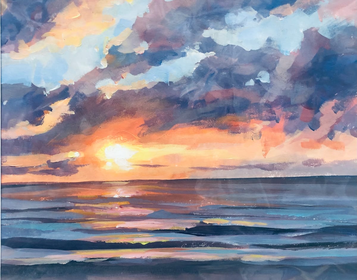 Ocean Sun by Doug Carter 